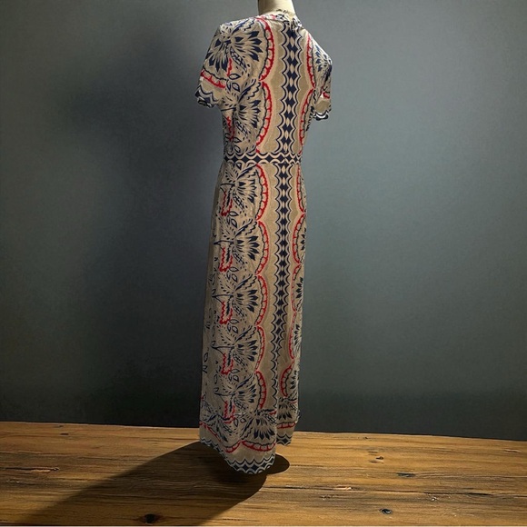 BCBG MaxAzria Cailean Burnout Print Lace Gown - Picture 3 of 16